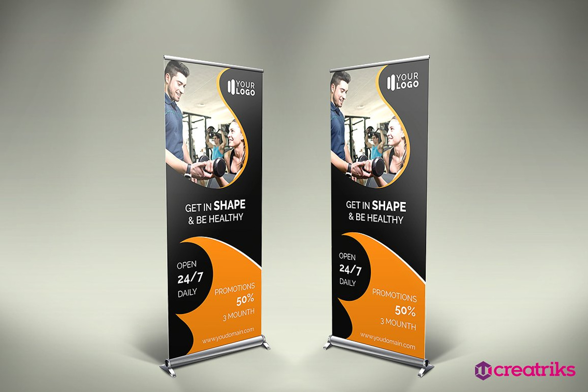 6 Roll Up Banners, a Marketing Template by Creatricks (Photo 6 of 7)