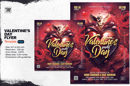 Valentines Day Party Flyer