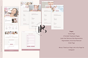 Laser Treatment Website Template, a HTML Template by Pastel Pixels Studio (Thumbnail 3 of 5)