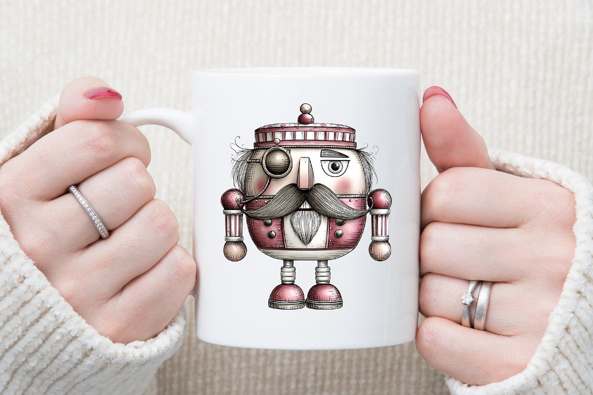 Quirky Nutcracker Christmas Clipart, an Illustration by Sublimation Artist (Photo 5 of 6)