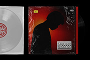 Retro Vinyl Record Mockup, a Product Mockup by FLYERWRK (Thumbnail 11 of 15)