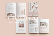 Ebook Workbook Handbook Template, a Magazine Template by ShopRShop (Thumbnail 1 of 10)