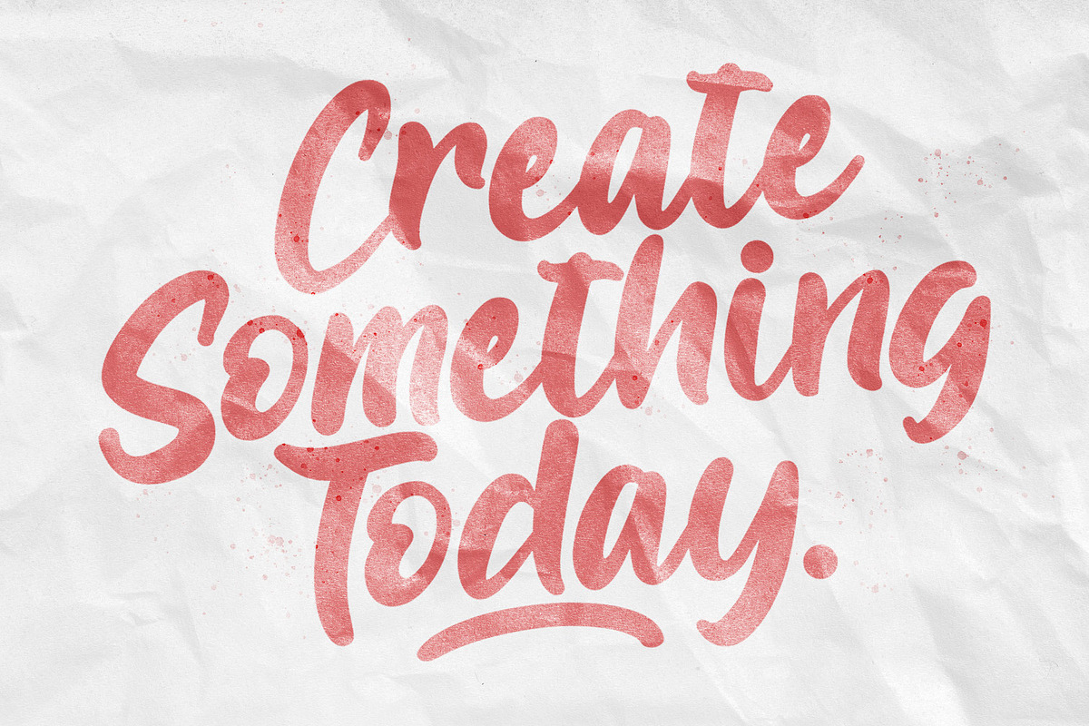 Roulette - Bold Script Font, a Script Font by StringLabs (Photo 4 of 11)