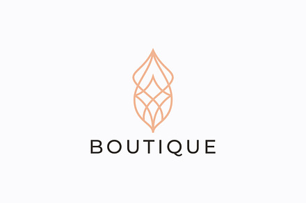 Flower Buds for Fashion Beauty Logo, a Branding & Logo Template by Signatoro