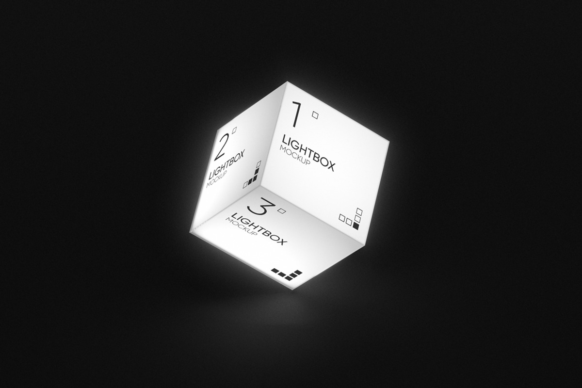 Light Box Mockup, an Advertising Mockup by WebAndCat (Photo 9 of 10)
