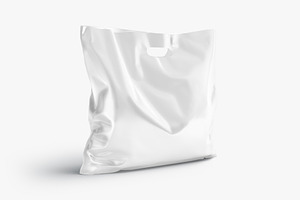 Plastic Bag Wide Stand 3D Model