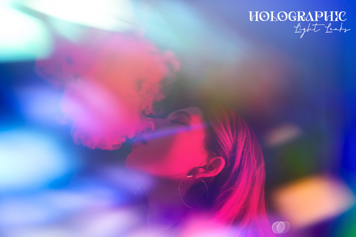 Holographic Light Leaks, a Texture Graphic by Julie&Taily (Photo 13 of 28)