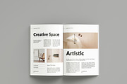 Modern Interior Magazine Layout, a Magazine Template by Seeing-art (Thumbnail 6 of 11)