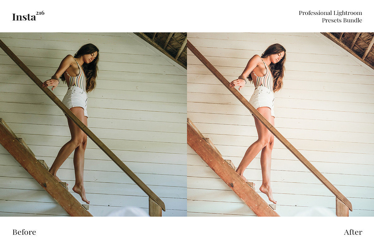 216 Insta Presets Lightroom Bundle, a Preset Add-On by VEER (Photo 5 of 17)