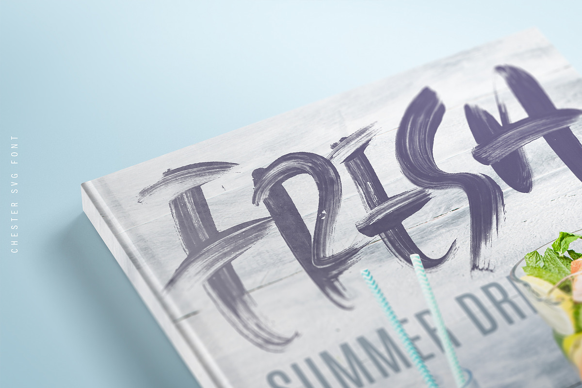 Chester SVG Font preview 4