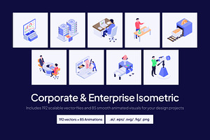 Corporate and Enterprise Bundle, a Finance Illustration by Vectors Market