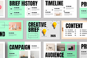Creative Brief Presentation Layout, a Presentation Template by ContestDesign (Thumbnail 1 of 5)