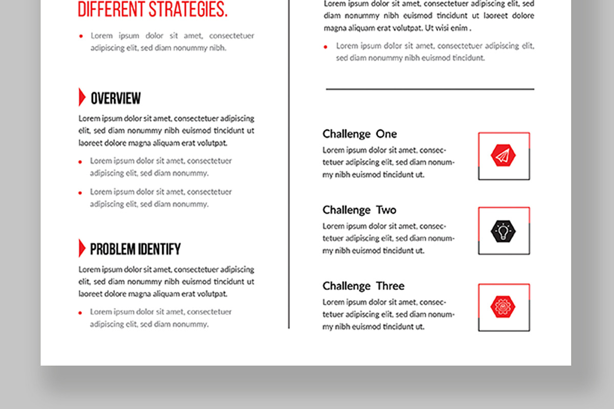 Case Study Layout, a Stationery Template by ContestDesign (Photo 3 of 5)