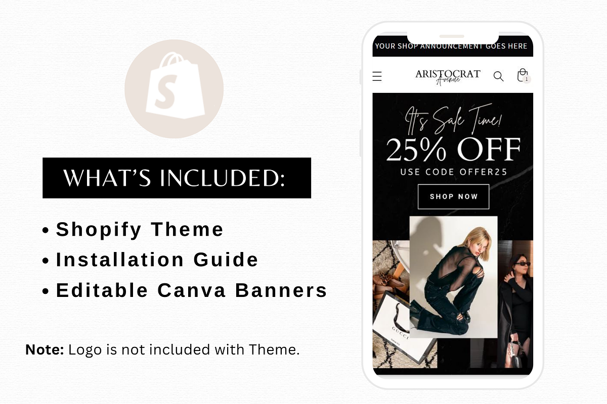 Minimal Shopify Store Theme, a Shopify Template by AdvertFox (Photo 3 of 10)