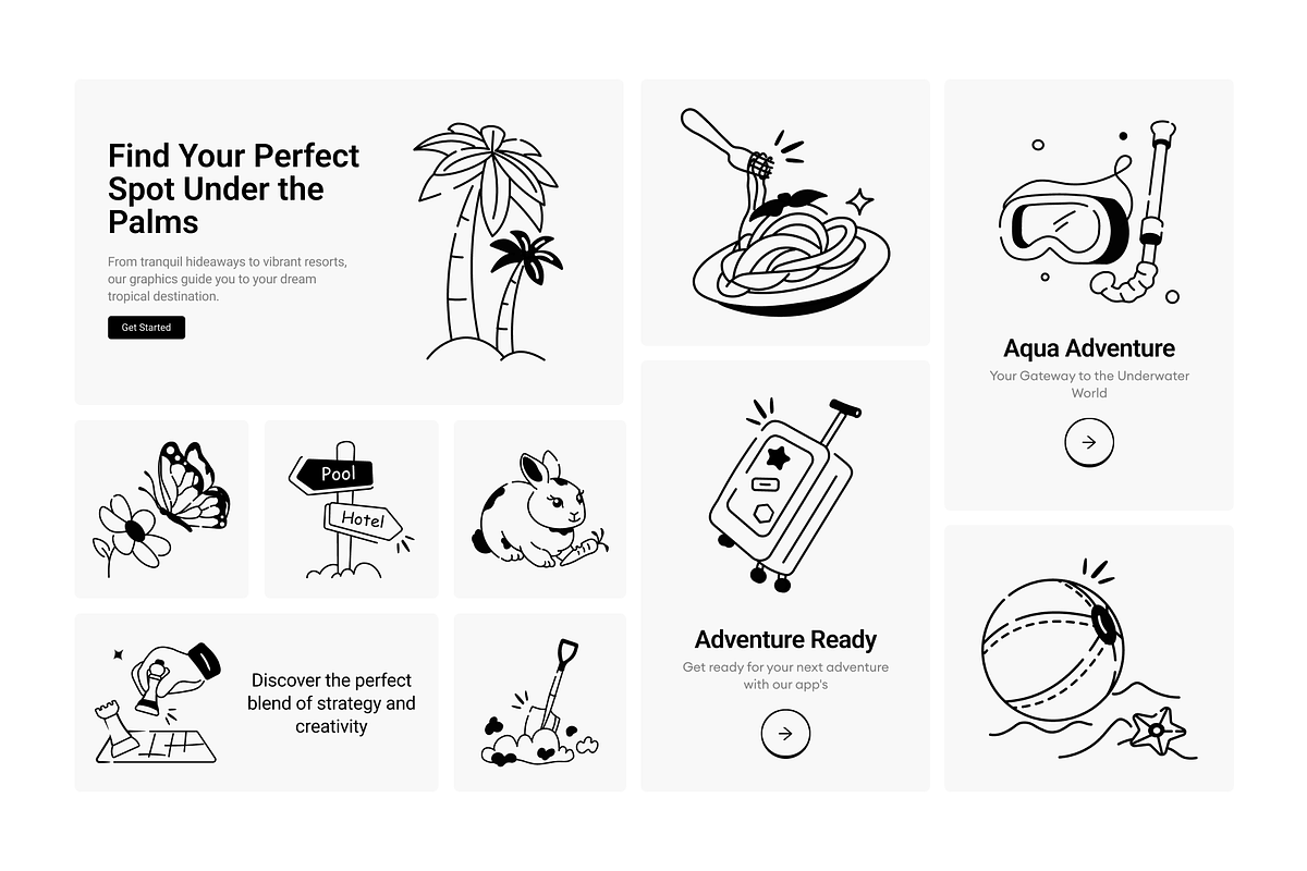 Animated Travel and Adventure Icons, a Solid Icon by Prosymbols (Photo 4 of 7)