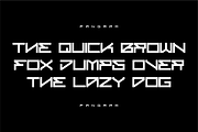 Bronxoz - Futuristic Display Font, a Sans Serif Font by Typeagle (Thumbnail 10 of 12)