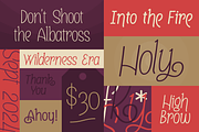 Albatross CPC, a Sans Serif Font by Christopher P. Cacho (Thumbnail 5 of 5)
