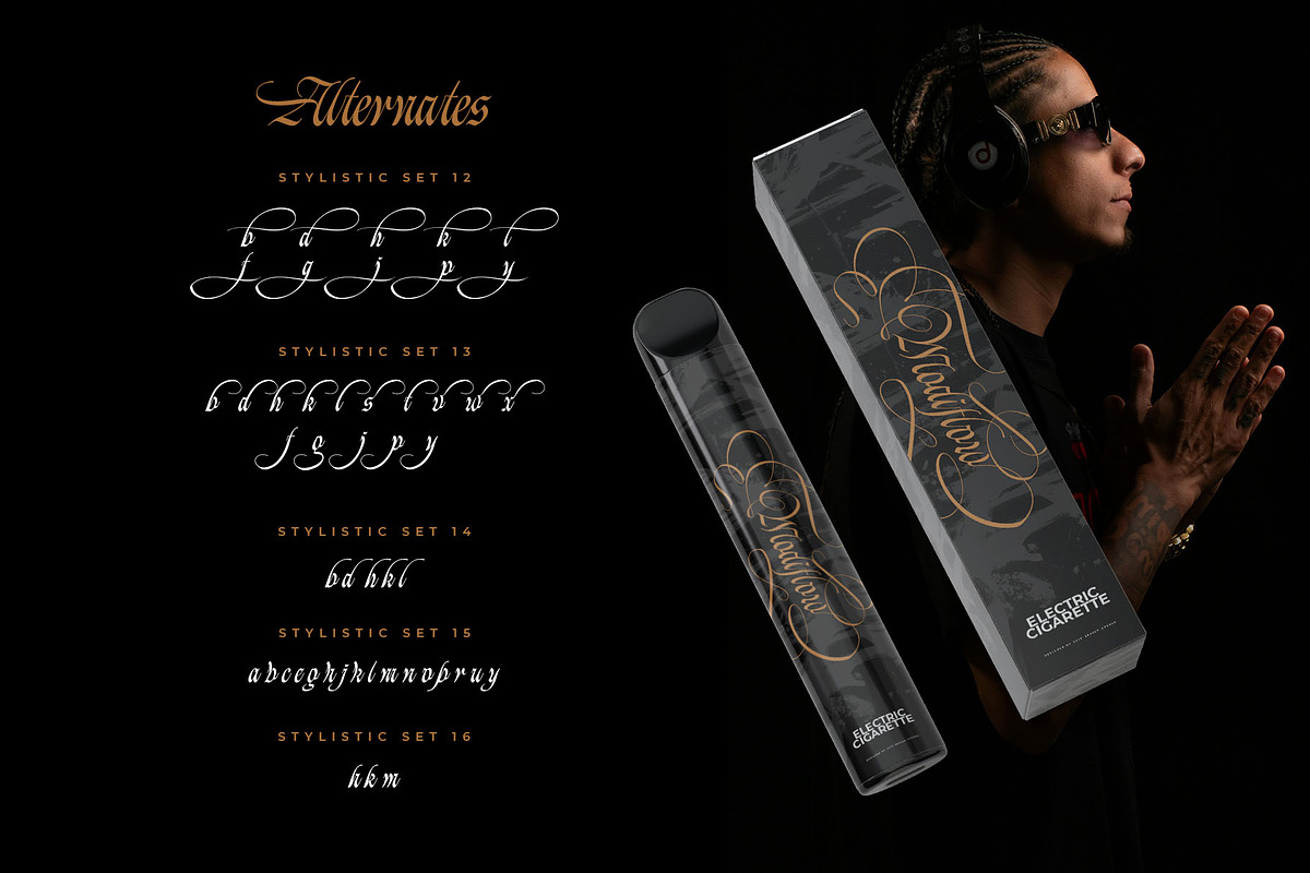 Grand Milky Typeface, a Blackletter Font by alit design (Photo 15 of 20)