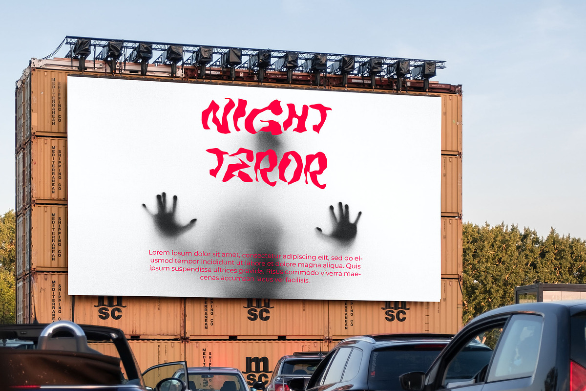 MIRAGE - Halloween Horror Font, a Font by NTC Graphic (Photo 7 of 9)