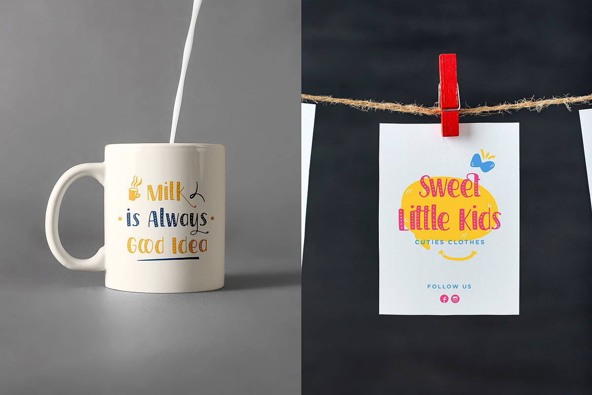 Harvest Time - Sprinkles Unique Font, a Font by Typefactoryco (Photo 7 of 8)
