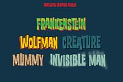 Nocturne Vintage Horror Collection, a Font by Paper Moon Graphic Supply (Thumbnail 9 of 16)