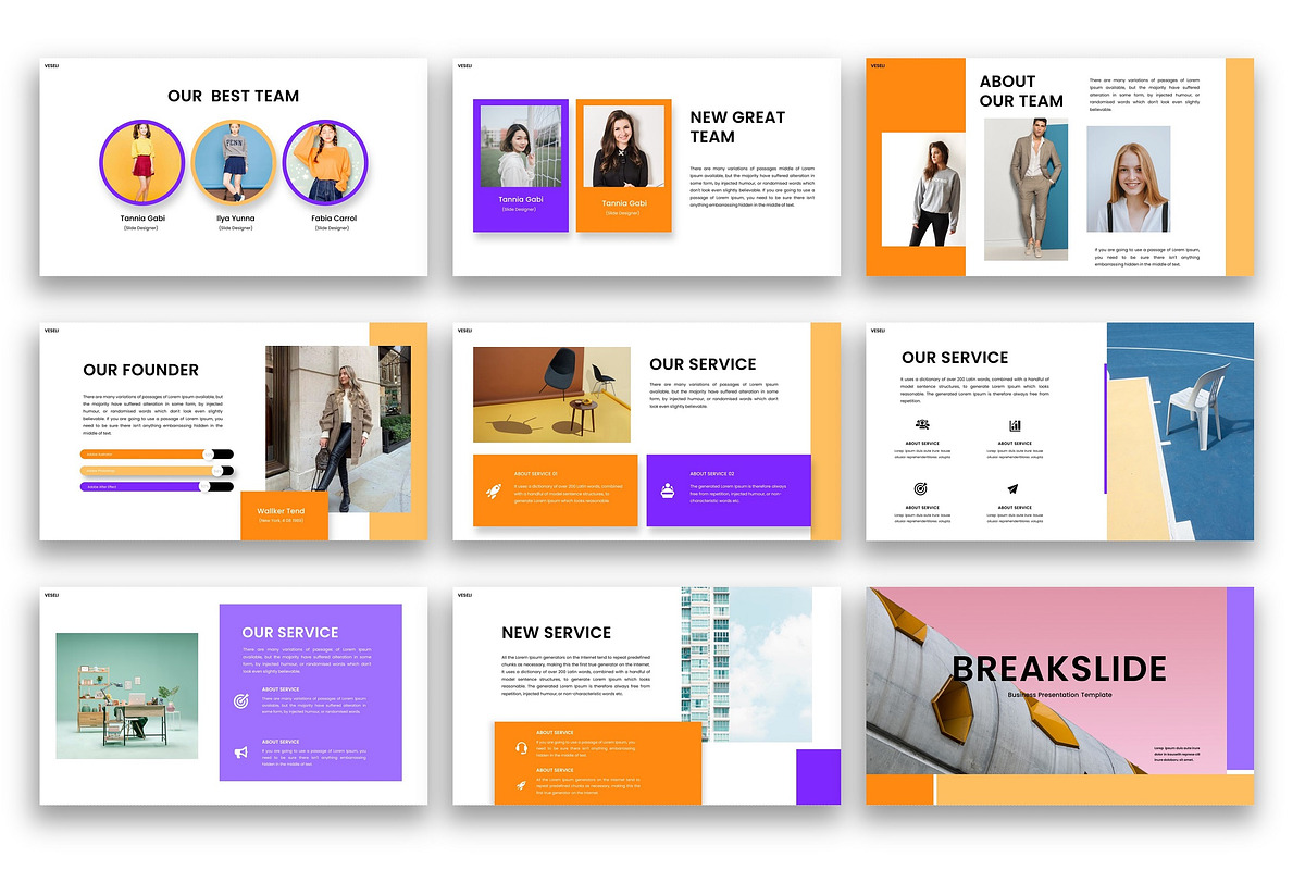 Veseli – Business Google Slide, a Presentation Template by kreatifreya (Photo 2 of 5)