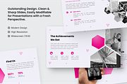Creative Hexagon PowerPoint, a Presentation Template by SquidPixey (Thumbnail 3 of 6)