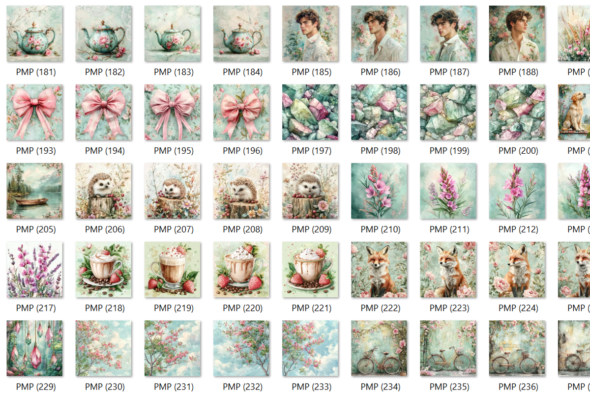 400 Peaceful Moments Pages, an Illustration by HubbaDigitals (Photo 5 of 8)