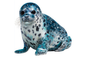 A playful sea lion is depicted in a, an Animal Photo by ZinetroN