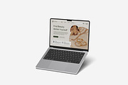 Macbook Pro Mockup, a Mac Mockup by ulfatunnazira (Thumbnail 1 of 10)