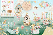 Cute Spring, an Animal Illustration by Anna Babich (Thumbnail 6 of 10)