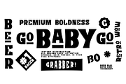 Bad Motor - Timeless typeface, a Sans Serif Font by MoonBandit (Thumbnail 2 of 6)