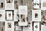 Holistic Wellness Instagram Pack, a Social Media Template by Studio Loire (Thumbnail 1 of 10)
