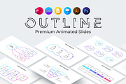 Outline Canva Animated Infographics, a Presentation Template by Abert (Thumbnail 1 of 12)