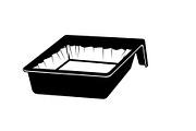Paint Roller Tray Icon Silhouette, an Icon by hafijul (Thumbnail 8 of 10)