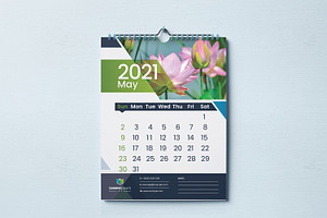 2021 Calendar- Wall Calendar