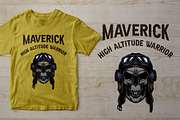 Pilot Skull Design Vector, an Illustration by vectstudio (Thumbnail 3 of 3)