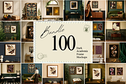 Dark Academia Frame Mockups Bundle, a Household Mockup by Matisse Studio (Thumbnail 1 of 10)