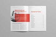 Business Brochure Template | Word, a Brochure Template by HiveArts (Thumbnail 2 of 9)