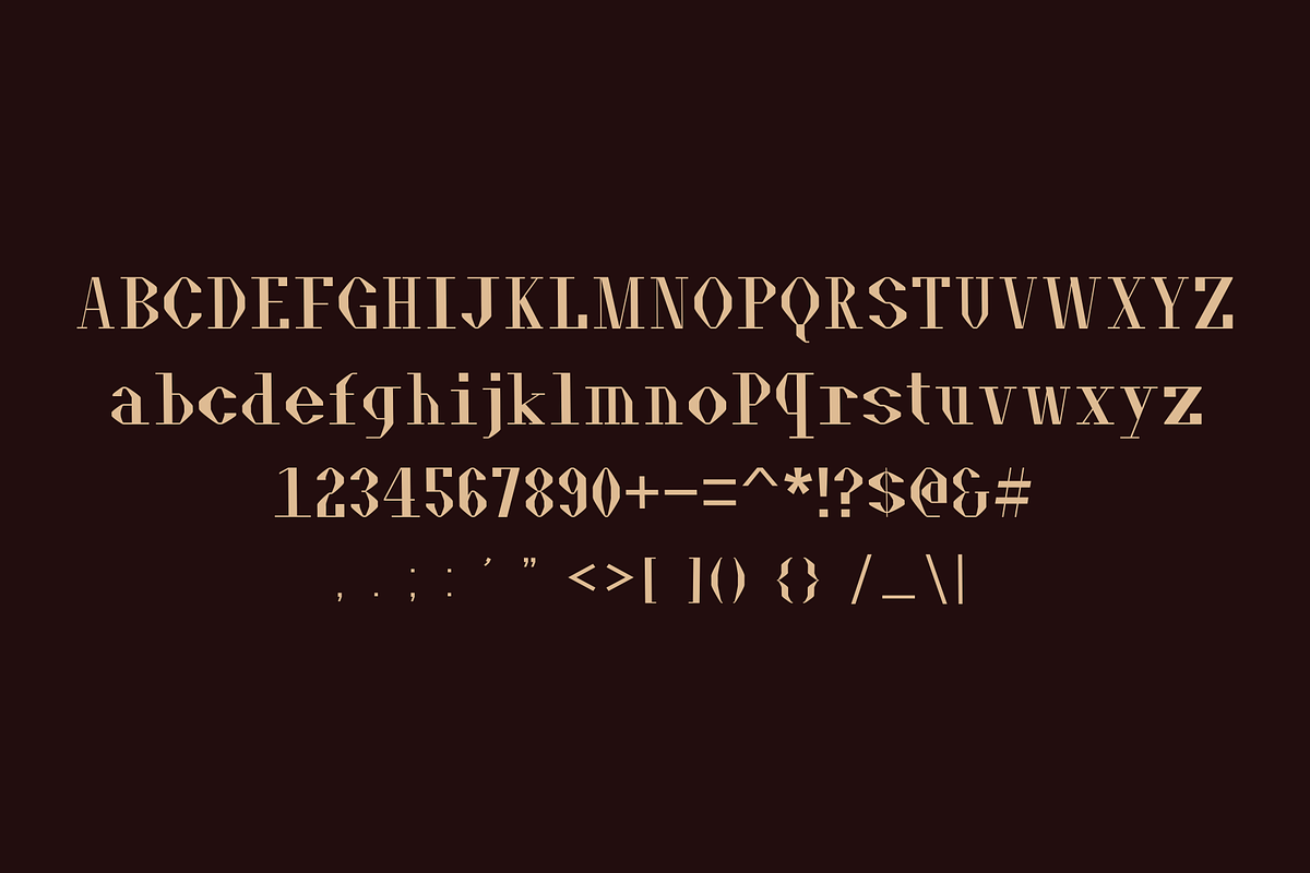 Fontany - Modern Typeface, a Serif Font by Made by Cap (Photo 2 of 5)