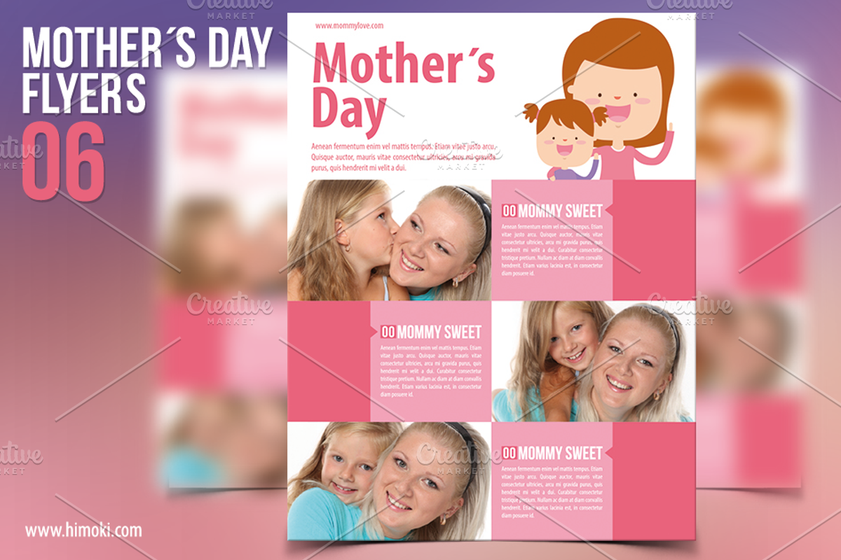 Mother´s Day Flyers, a Flyer Template by himoki (Photo 1 of 4)