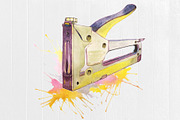 Toolbox Prints 4 Construction Tools, an Illustration by ColorfulNest (Thumbnail 7 of 7)