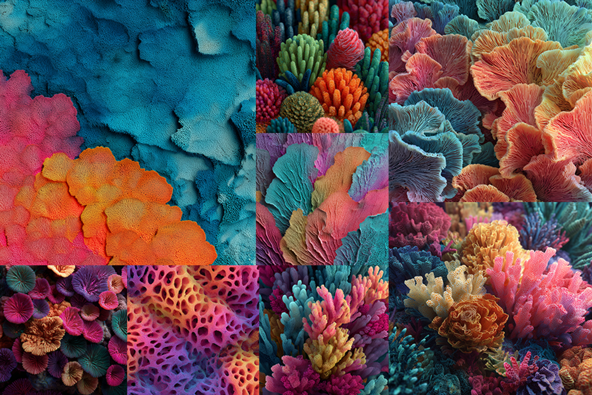 Coral Reef Textures, a Nature Photo by Picturesque Stories (Photo 2 of 7)