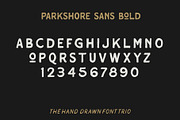 The Parkshore Font Collection, a Script Font by Hustle Supply Co. (Thumbnail 11 of 11)