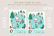 Christmas village games kit for kids, an Education Illustration by Lexi Claus (Thumbnail 10 of 15)