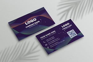 Abstract Business card Design