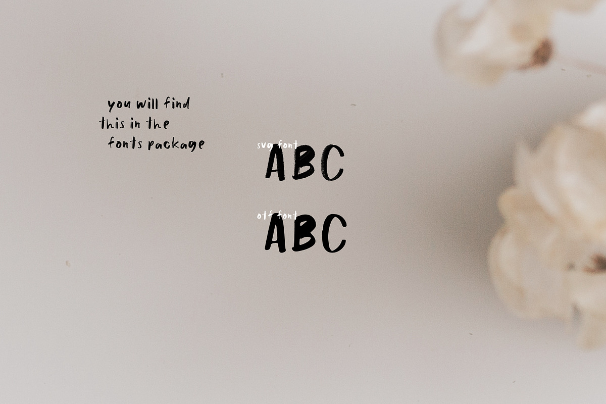 Special Argument SVG handwritten, a Sans Serif Font by youdiful creation (Photo 5 of 5)