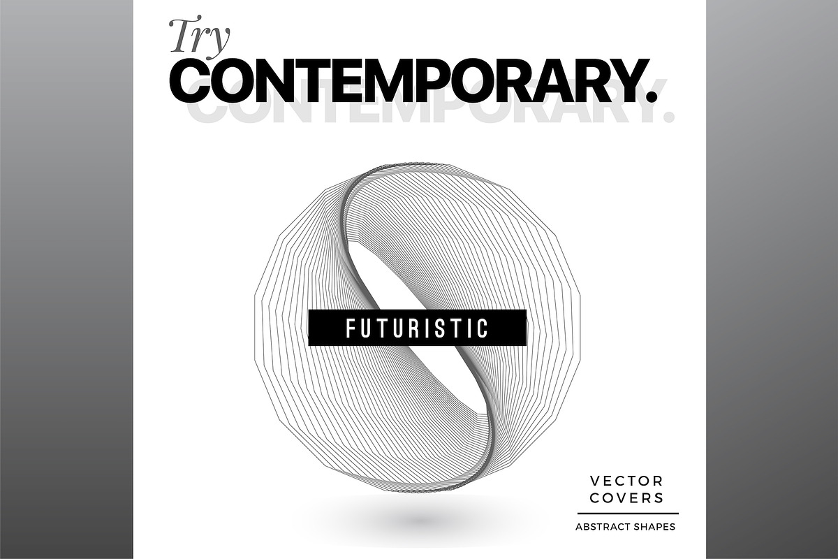 Try Contemporary - Geometric Covers, an Object Graphic by Paperly Studio (Photo 1 of 10)