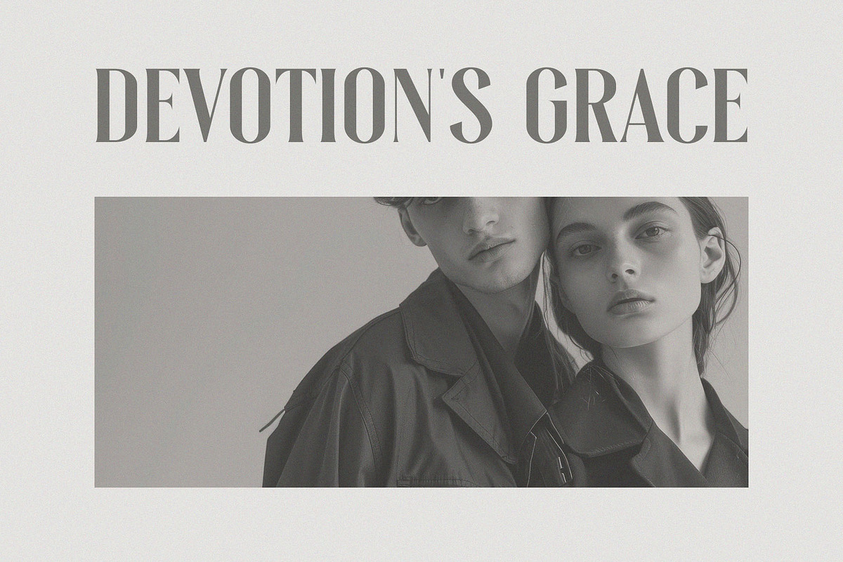 Gloscine – Classy Condensed Serif, a Serif Font by BrandSemut (Photo 2 of 8)