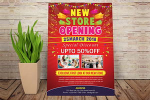 Store Opening Flyer